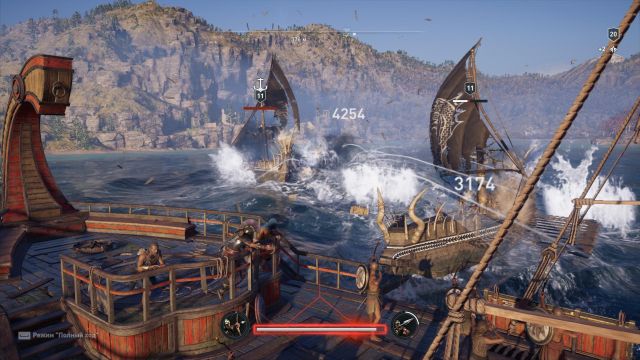 Assassins creed odyssey морские сражения тактика